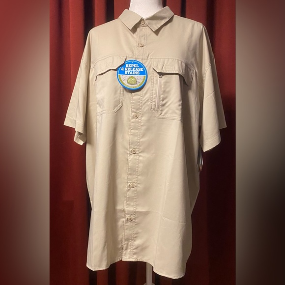 Columbia Voyager Short Sleeve Shirt - Picture 1 of 4